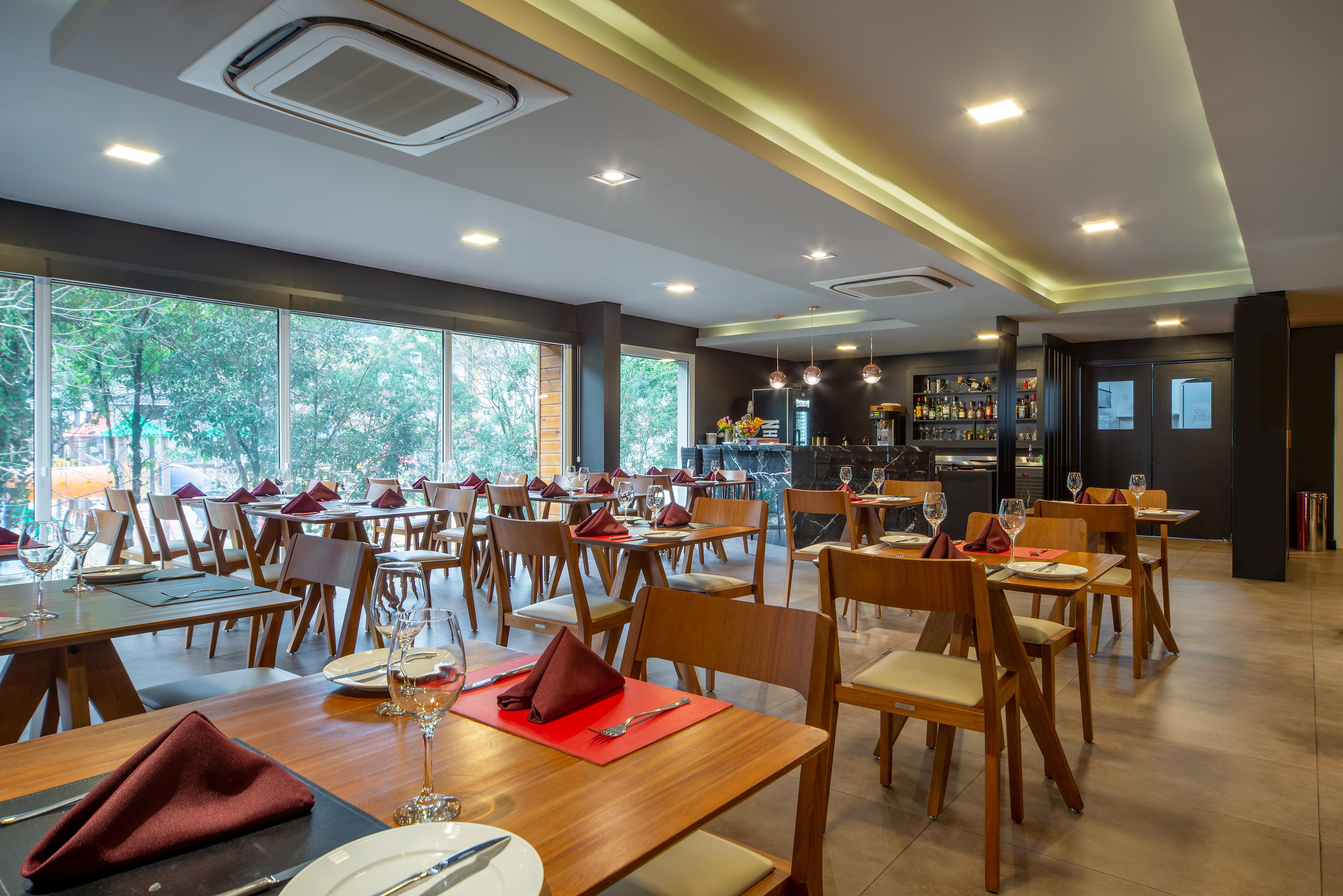 Hotel Laghetto Stilo Borges غرامادو المظهر الخارجي الصورة The restaurant