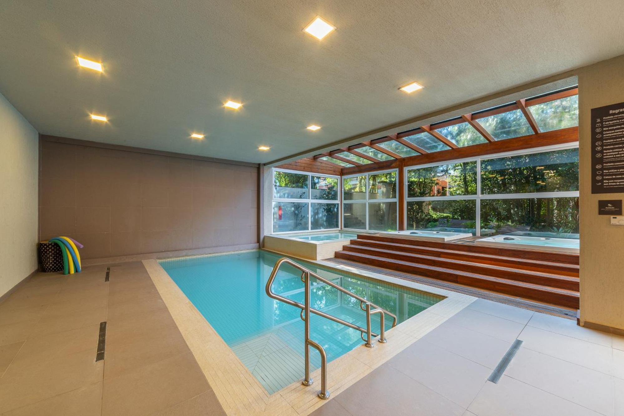 Hotel Laghetto Stilo Borges غرامادو المظهر الخارجي الصورة Indoor pool