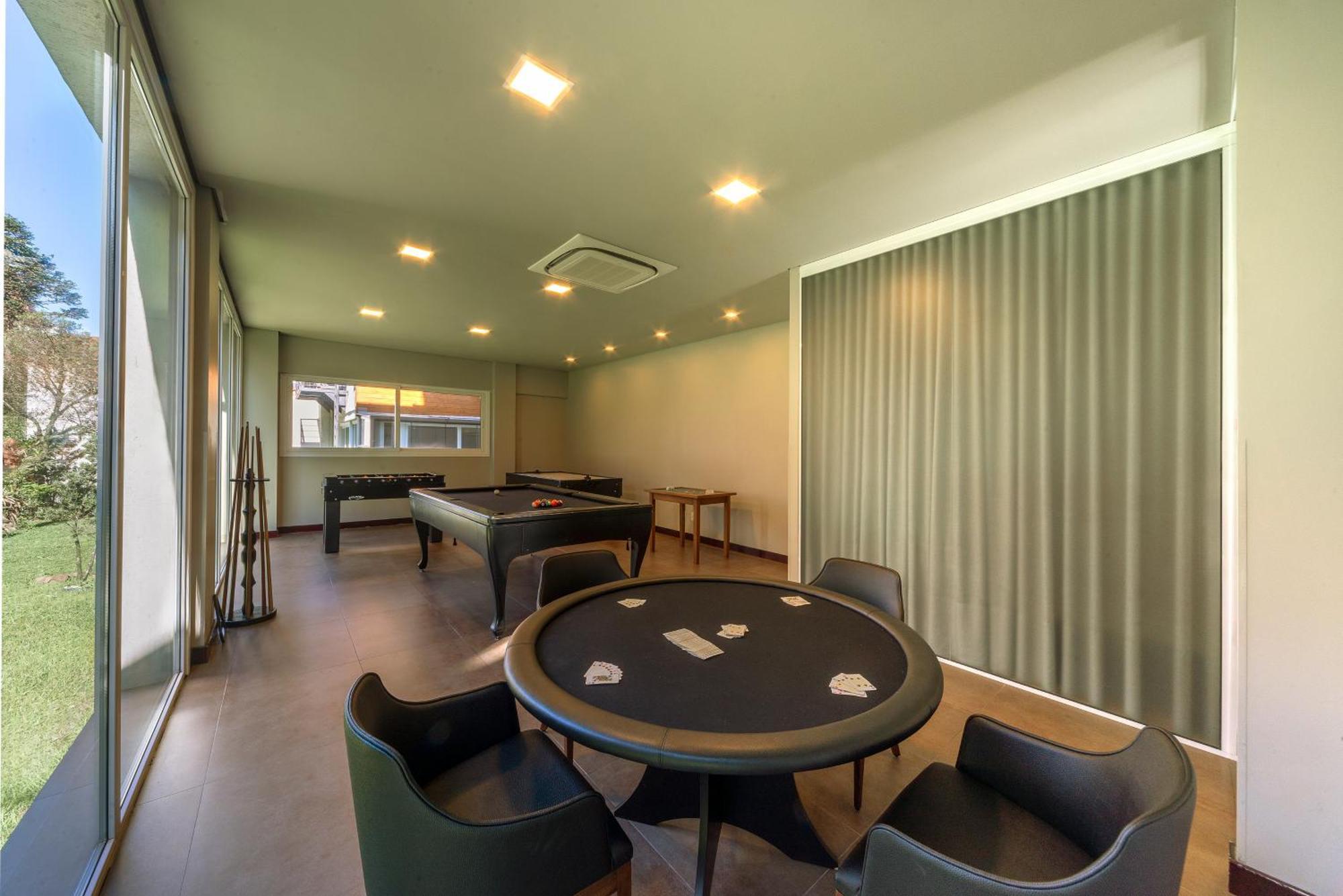 Hotel Laghetto Stilo Borges غرامادو المظهر الخارجي الصورة A card room