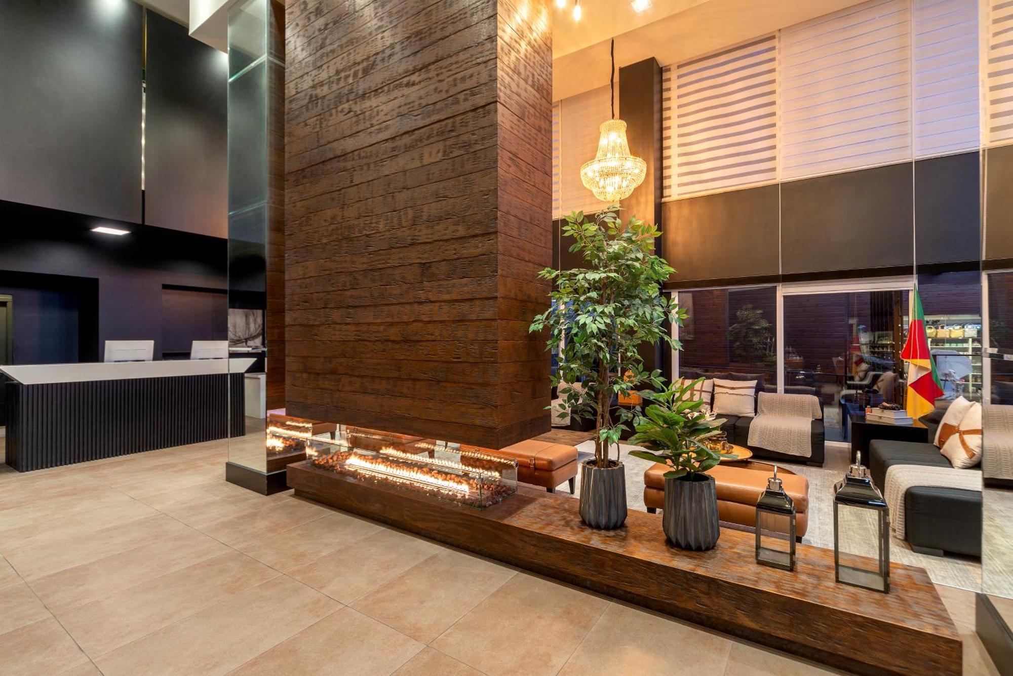 Hotel Laghetto Stilo Borges غرامادو المظهر الخارجي الصورة The lobby of the hotel
